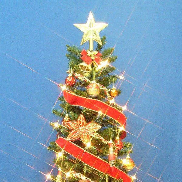 クリスマスツリー　フィルムポットツリーセット150cm13-2 