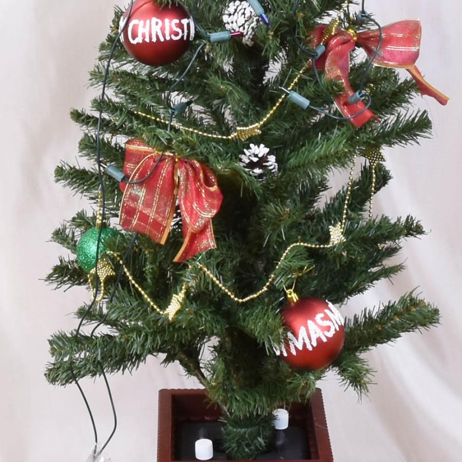 クリスマス クリスマスツリー デザインポットツリーマルチ 135cm