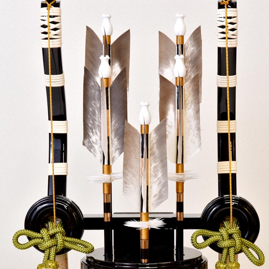 破魔弓 コンパクト 破魔矢飾り おしゃれ ケース入り 初正月 17号 (高さ