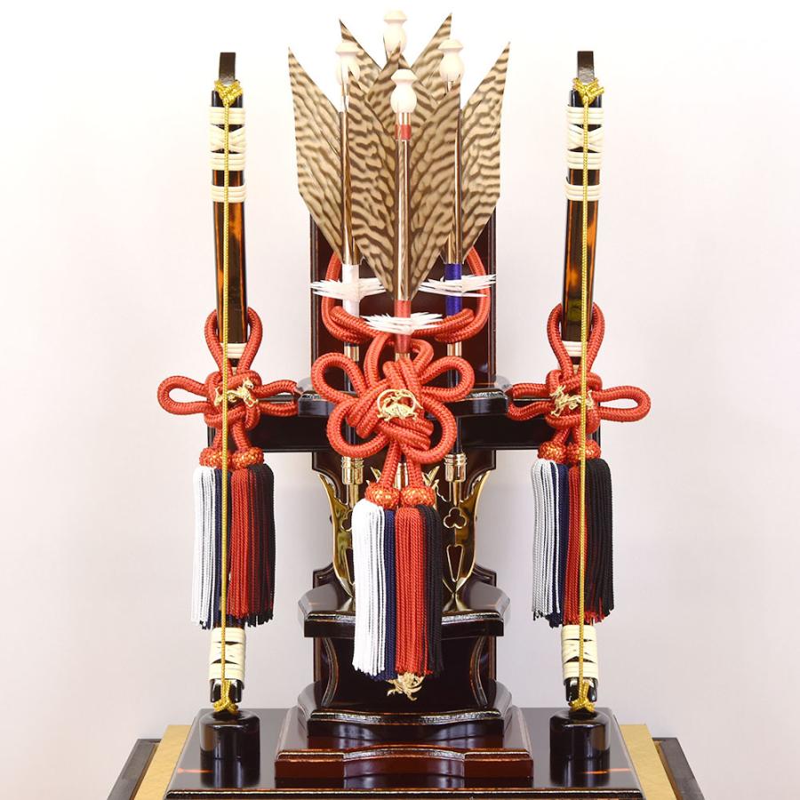 久月 破魔弓 お祝い 10号 四神面取 初正月飾り 魔除け おしゃれ 破魔矢