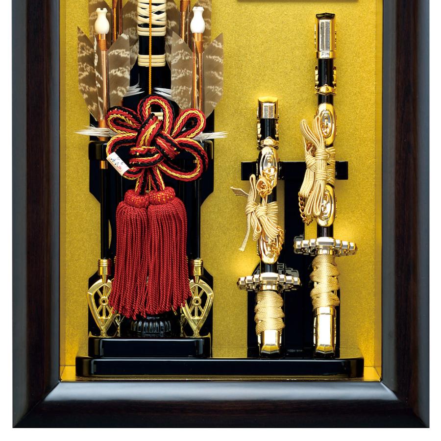 破魔弓 おしゃれ お祝い 8号 額飾り 選べるタイプ 破魔矢飾り ガラス