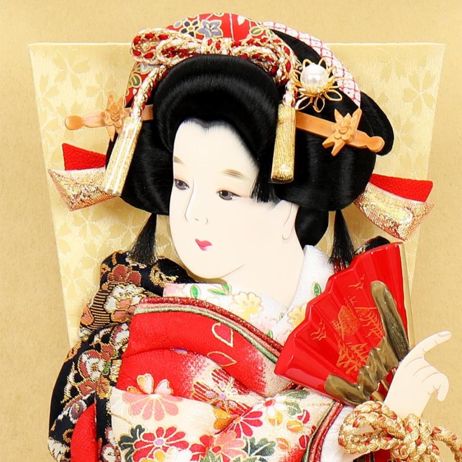 羽子板ケース お祝い 13号 木目 ガラスケース おしゃれ かわいい