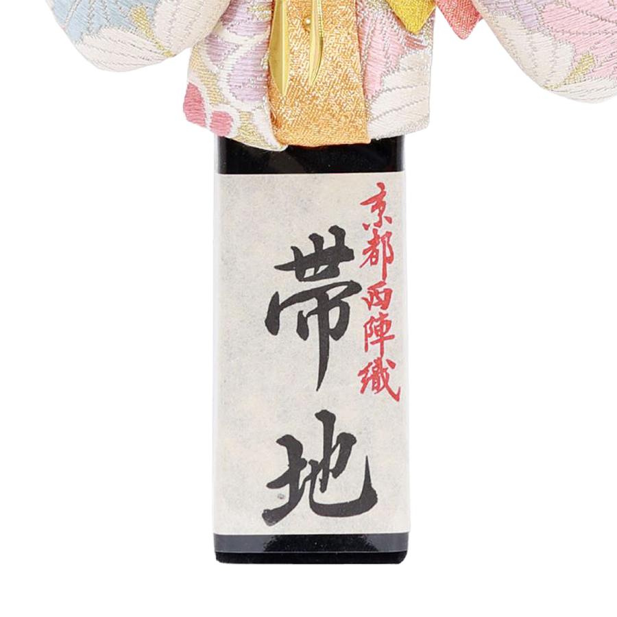 羽子板 単品 コンパクト かわいい おしゃれ 10号 (高さ約34cm) 初正月飾り モダン ミニ 羽子板飾り 押絵羽子板 振袖 帯地 澪 10号 道成寺 1014-10-742 2026_9