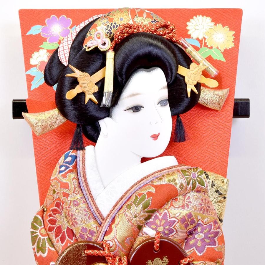 浅妻　羽子板 花10号浅妻振袖羽子板ケース飾り ～広島市の人形問屋十二段屋