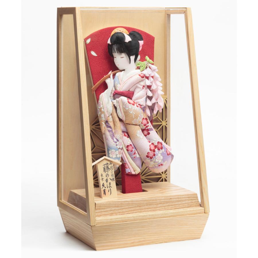 羽子板 久月 モダン 白 木目 初正月飾り コンパクト アクリル 羽子板