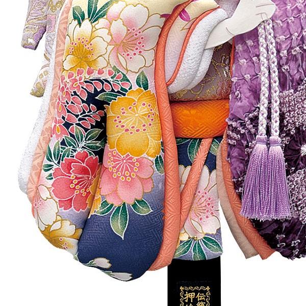 羽子板 単品 初正月 羽子板飾り 20号 ケース入り お祝い 正月飾り 手作り おしゃれ 友禅詩音 紫 