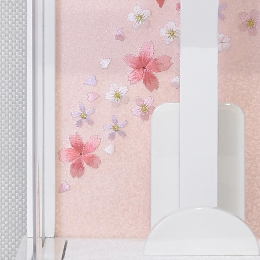 羽子板飾りコンパクト ホワイト アクリルケース付き 羽子板 単品 コンパクト ケースのみ お祝い ミニ おしゃれ