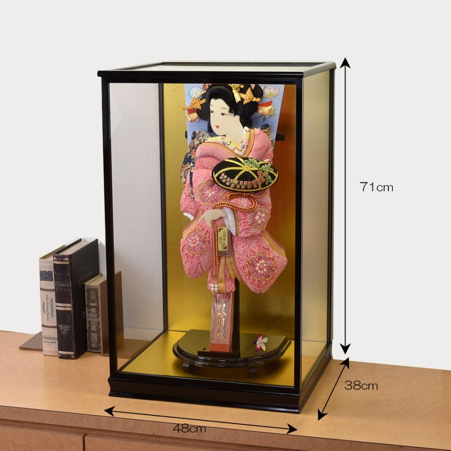 羽子板 お祝い 絞り 初正月 羽子板飾り ガラス ケース飾り 正月飾り