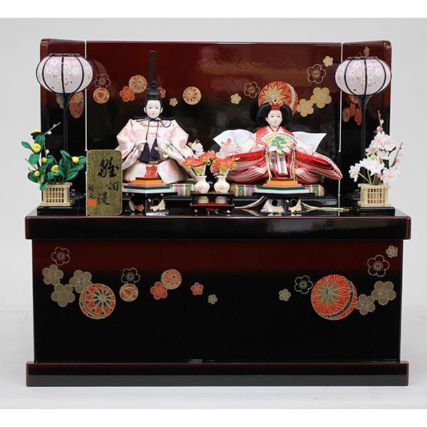 雛人形 収納飾り ひな人形 親王飾り コンパクト 初節句 お雛様 モダン ひなまつり おしゃれ お祝い