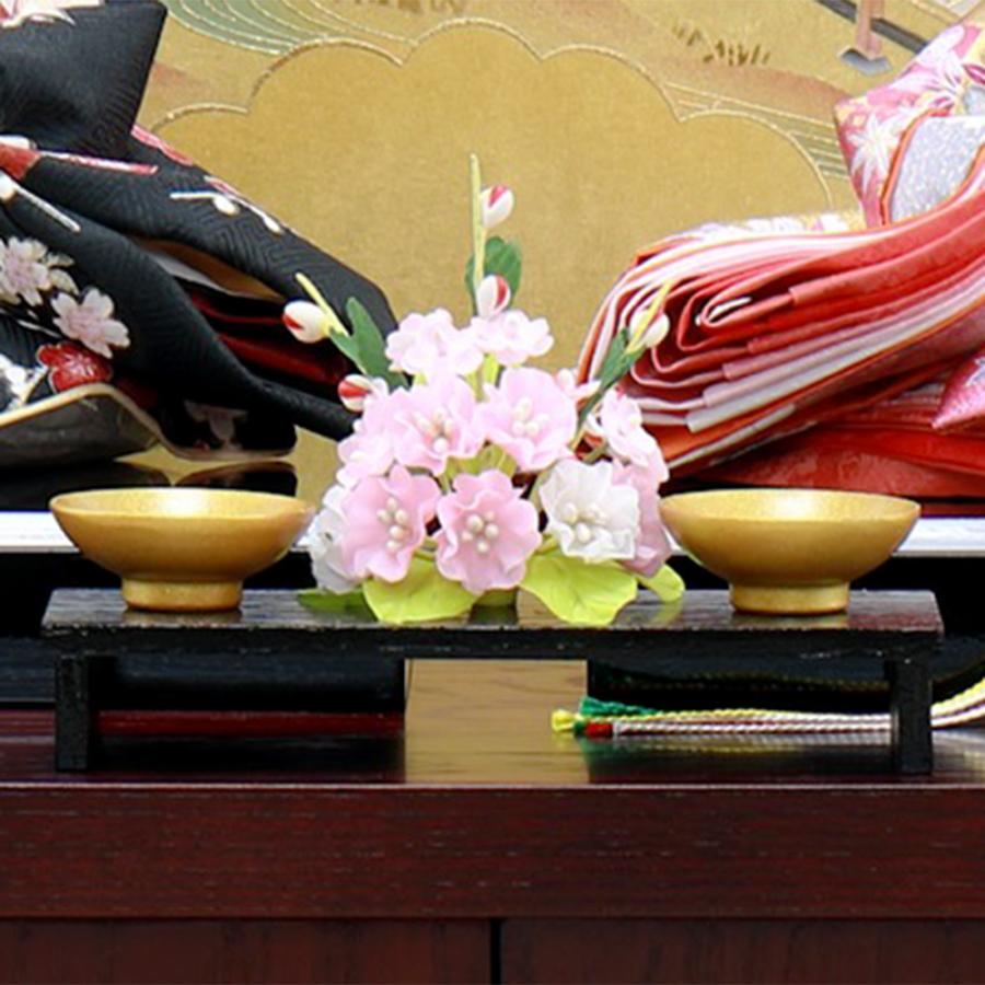 雛人形 ひな人形 お祝い 収納式 親王飾り 二人飾り 2人飾り 収納箱飾り おしゃれ かわいい おしゃれ 可愛い コンパクト     商品情報    横幅73×奥行43×高さ64cm雛人形