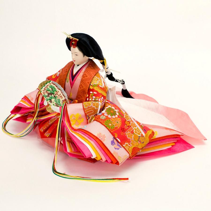 新作マット・カーペット 雛人形 ひな人形 お祝い 三段飾り 3段飾り 五人飾り 5人飾り おしゃれ かわいい おしゃれ 可愛い 【B2119820341】(75174円)