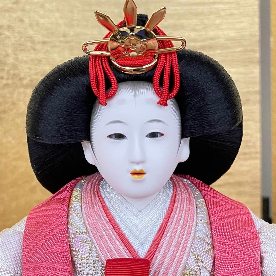 雛人形 お祝い ひな人形 平飾り 親王飾り 2人飾り 二人飾り 京十三番 二曲柱付 黒檀 おしゃれ かわいい 可愛い モダン ひな祭り かわいい ひな おひな様 2026_4