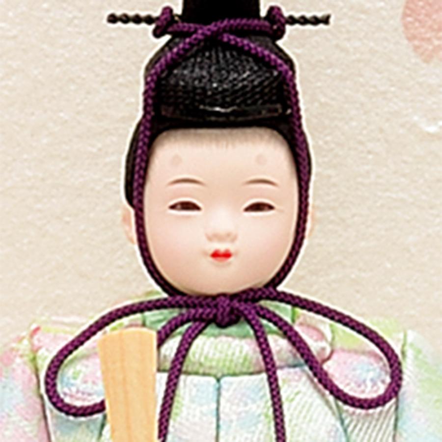 雛人形 木目込み コードレス雪洞付 かわいい ひな人形 一秀 五人飾 さくらさくら 16号