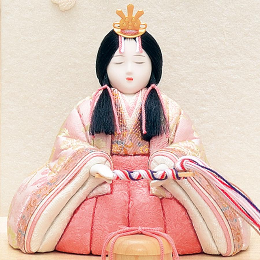 雛人形 木目込み 一秀 ひな人形 親王飾 桜花雛2号 伝統工芸品 かわいい