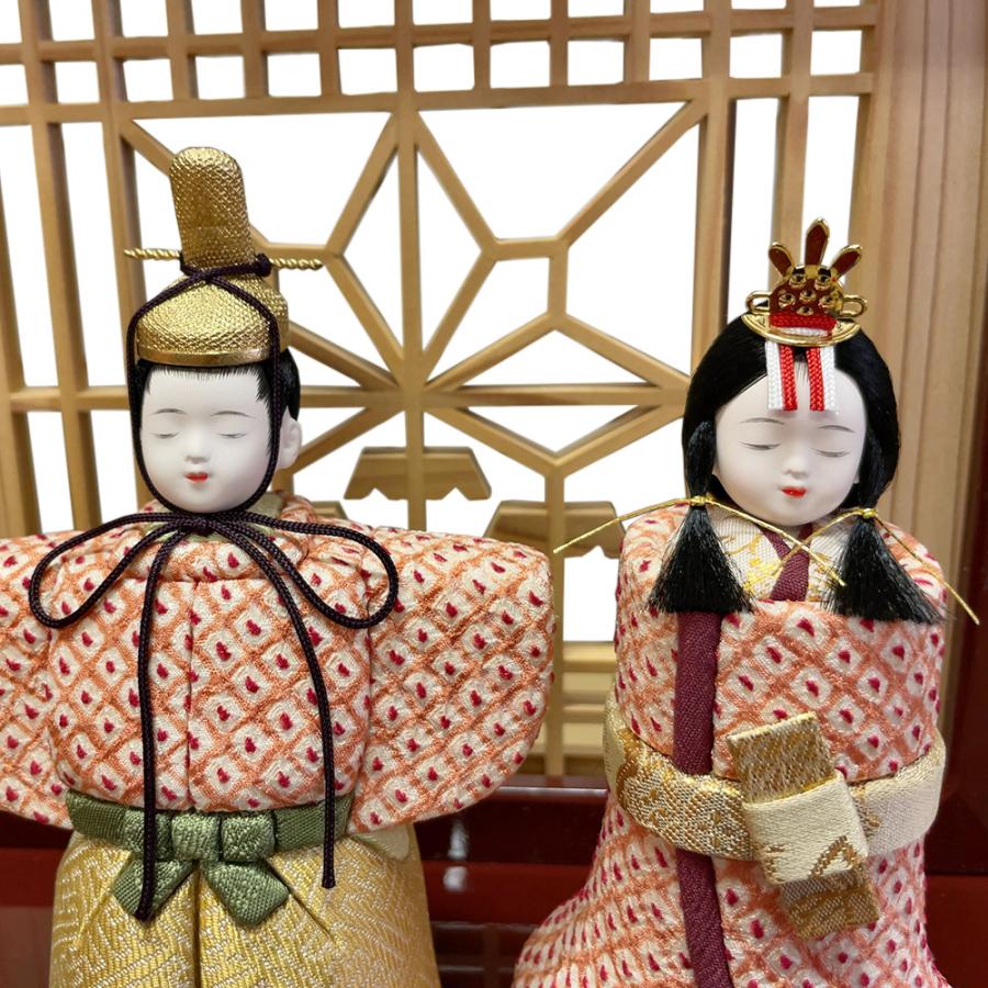 雛人形 お祝い 木目込み 一秀 ひな人形 親王飾 神雛00号 正絹総絞り 
