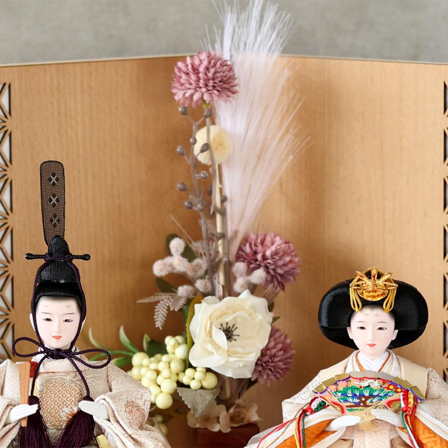 雛人形 お祝い コンパクト ミニ 収納 おひな様 おしゃれ かわいい