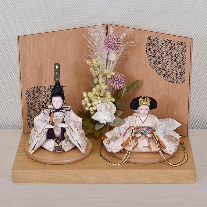 雛人形 お祝い コンパクト ミニ 収納 おひな様 おしゃれ かわいい