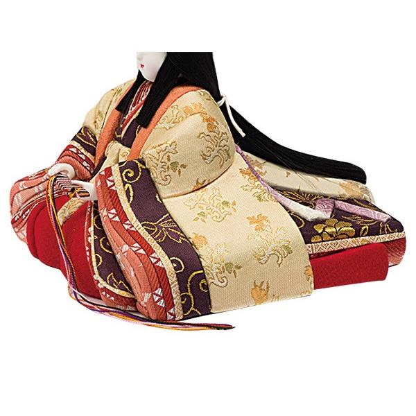 雛人形 真多呂 木目込み ひな人形 本金嵯峨野雛セット 平飾り 親王飾り