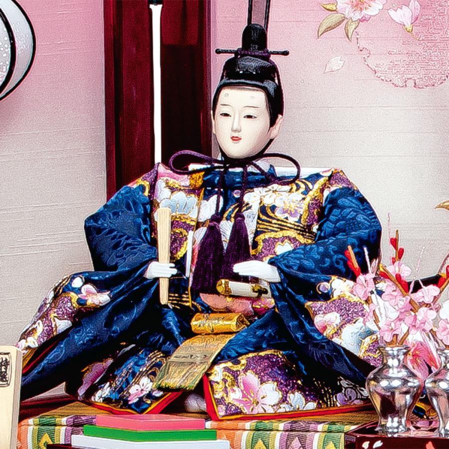 雛人形 3段飾り 収納飾り 引出式 おしゃれ 5人飾り かわいい ひな人形
