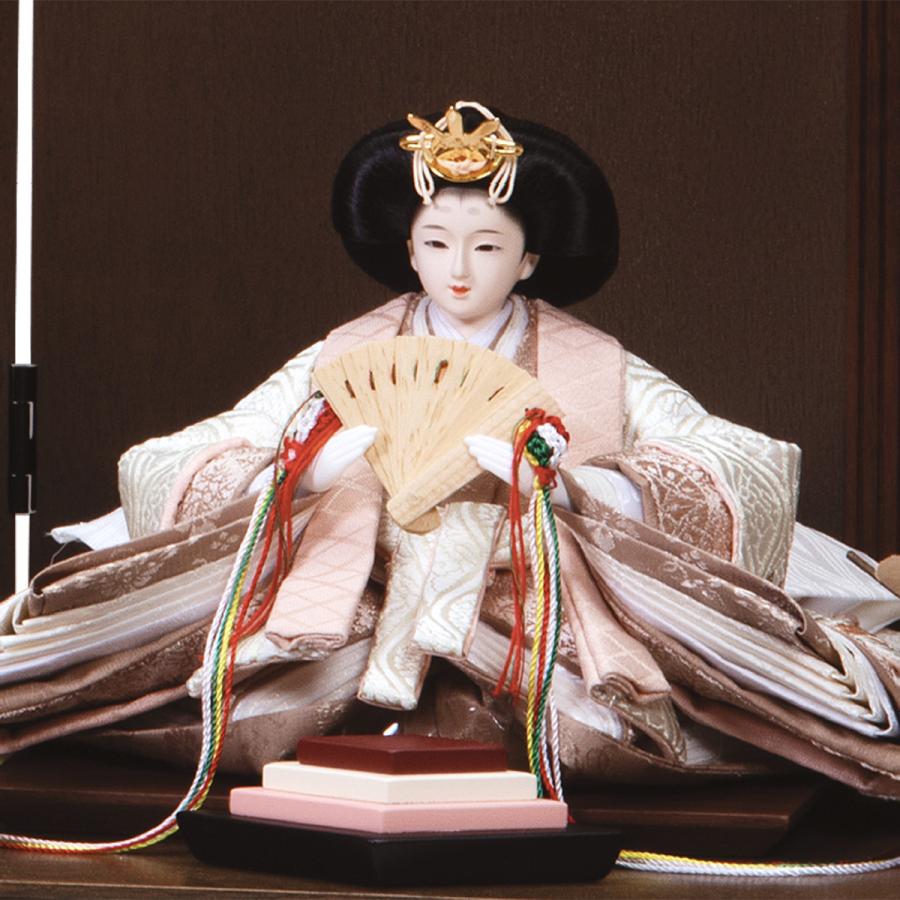 雛人形 コンパクト 白色 おしゃれ かわいい ひな人形 モダン 初節句 お雛様 ミニ お祝い 親王飾り 平飾り ゆな 304459 2026_4