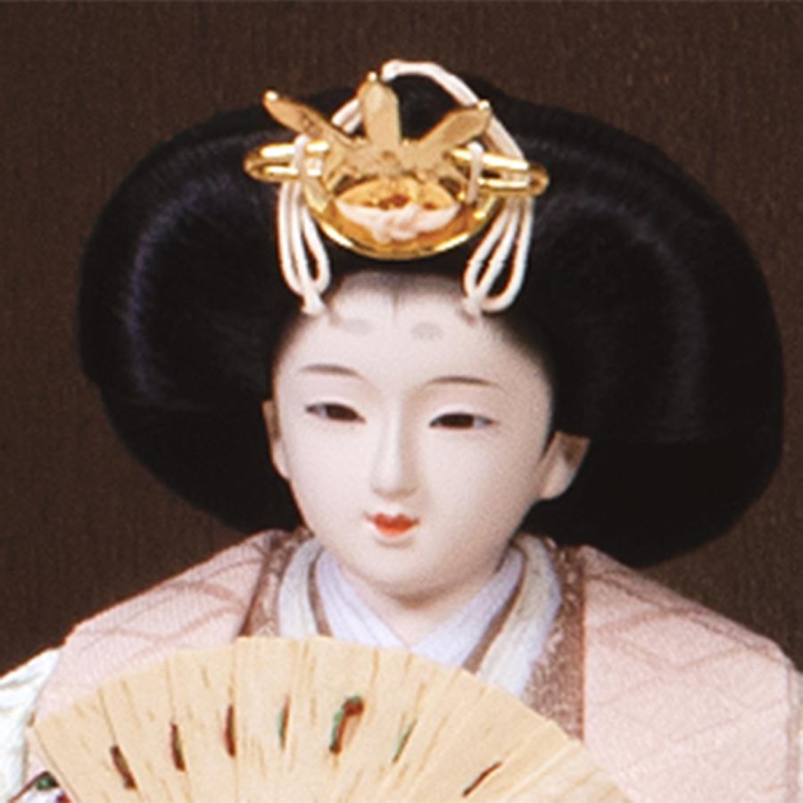 雛人形 コンパクト 白色 おしゃれ かわいい ひな人形 モダン 初節句 お雛様 ミニ お祝い 親王飾り 平飾り ゆな 304459 2026_6