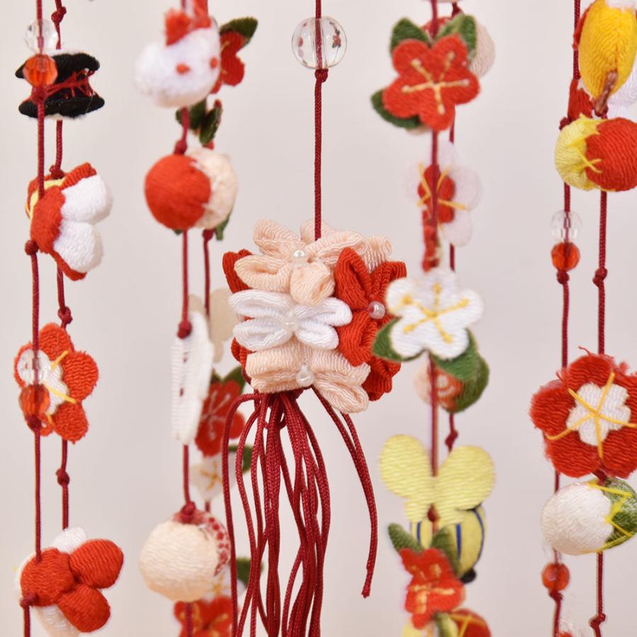 雛人形 つるし雛 吊り飾り ひな人形 コンパクト つるしひな ちりめん