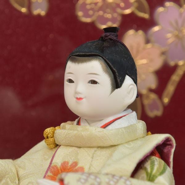 雛人形 京友禅 ひな人形 5人飾り 幼顔 お雛様 初節句飾り お祝い 46t