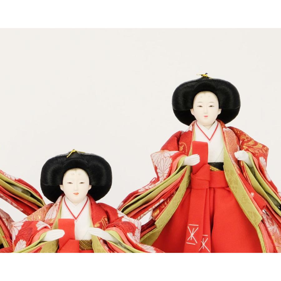 動作確認 雛人形 ひな人形 お祝い 三段飾り 3段飾り 五人飾り 5人飾り おしゃれ かわいい おしゃれ 可愛い 【LWH4087005193】(144936円)