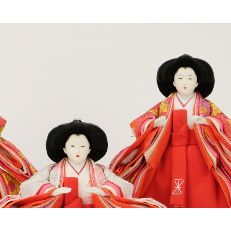 高評価続出！ 雛人形 ひな人形 お祝い 三段飾り 3段飾り 五人飾り 5人飾り おしゃれ かわいい おしゃれ 可愛い 【KUE3122016692】(110715円)