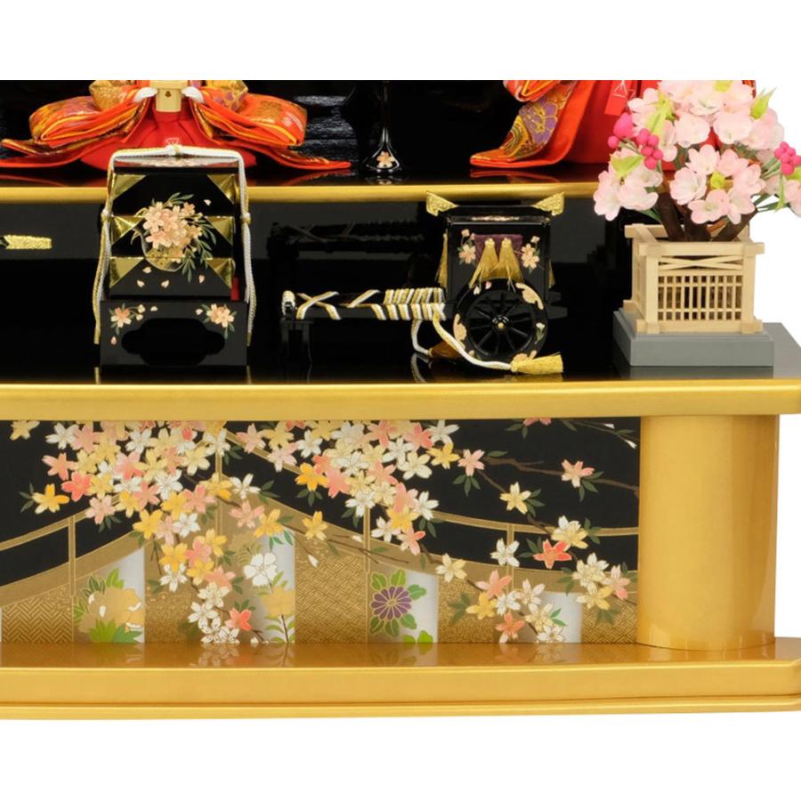 【最終値下げ】 雛人形 ひな人形 お祝い 三段飾り 3段飾り 五人飾り 5人飾り おしゃれ かわいい おしゃれ 可愛い 【G2432104394】(86249円)