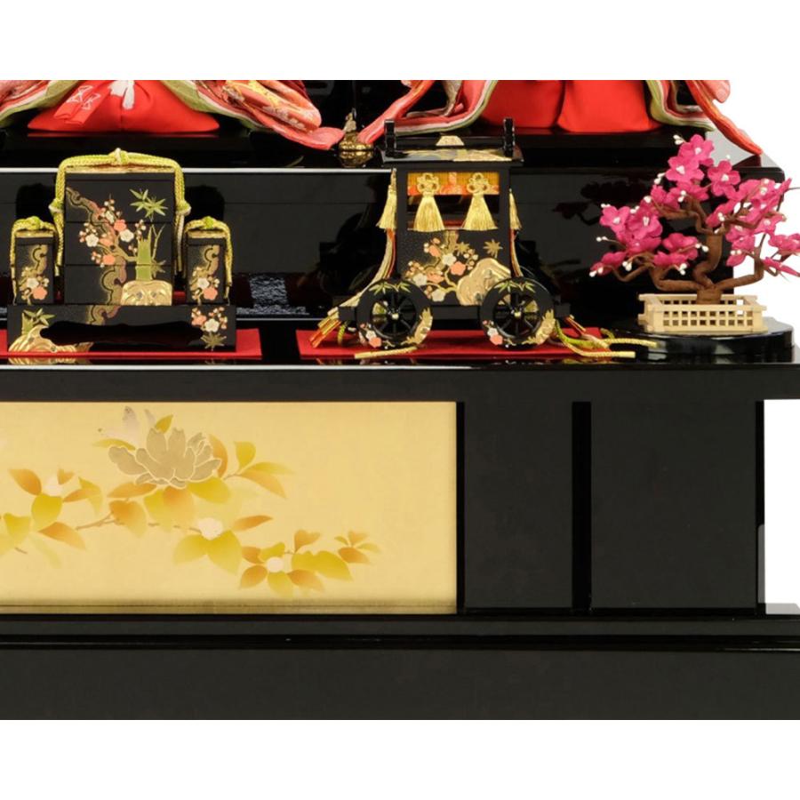 【売り切りお値下げ】 雛人形 ひな人形 お祝い 三段飾り 3段飾り 五人飾り 5人飾り おしゃれ かわいい おしゃれ 可愛い 【EIM3057181902】(108416円)