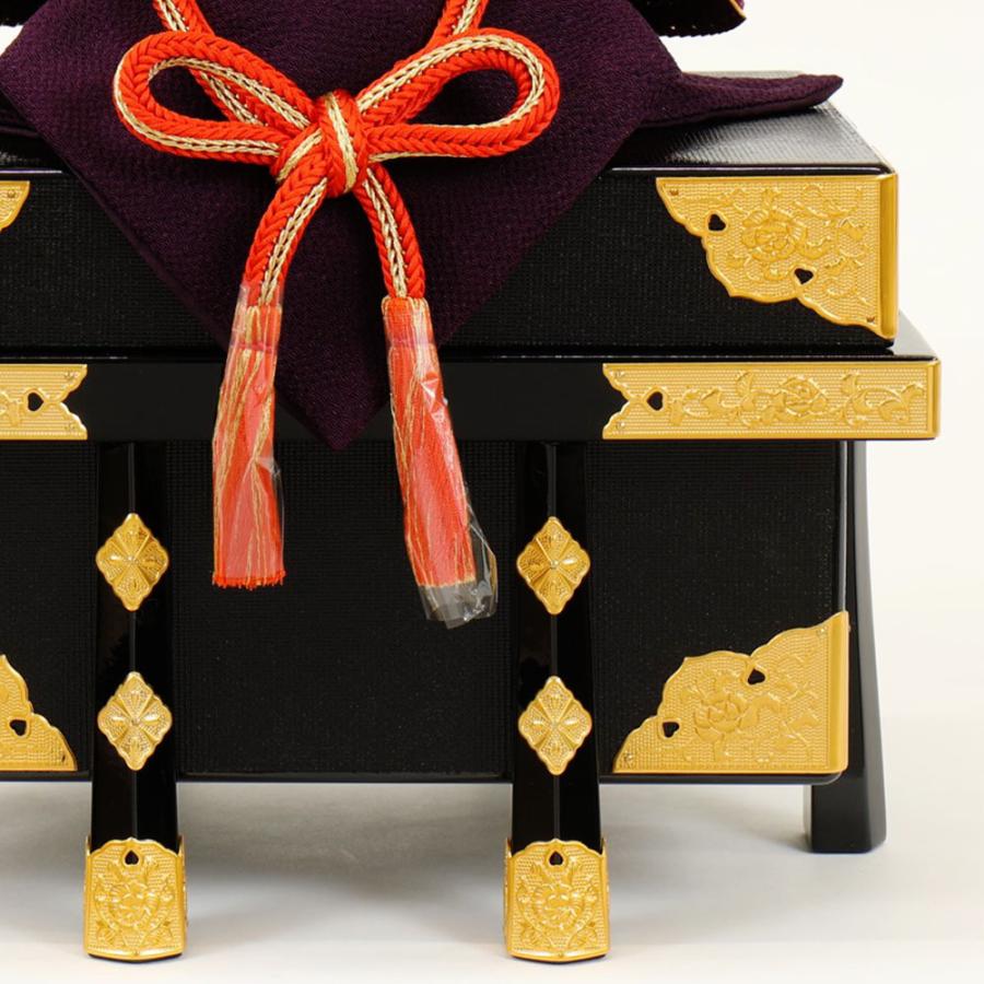 5月人形 五月人形 お祝い 兜飾り 10号 櫃付 天明 節句人形工芸士 雅峰