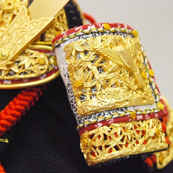 五月人形 単品 兜飾り かぶと 竹雀 雄山作 kabuto-49