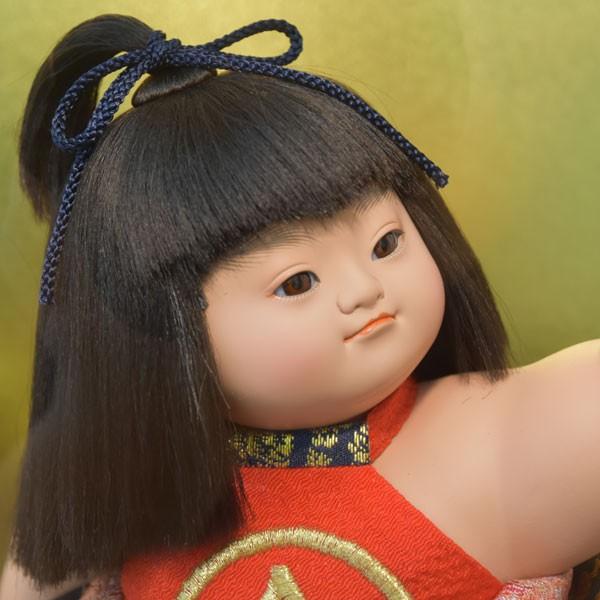 久月 五月人形 ケース飾り ケース入り 5月人形 コンパクト 兜飾り 金