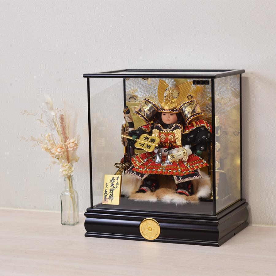 超美品　五月人形　久月　ケース入り　刀　弓　兜　大将　オルゴール付き 超美品 五月人形 久月 ケース入り 刀 弓 兜 大将 オルゴール付き