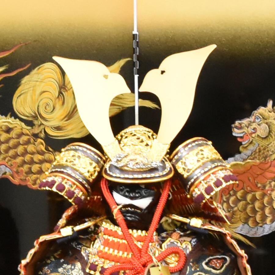 五月人形 モダン コンパクト 久月作 鎧飾り 高床台飾り カッコいい 送料無料 甲冑 端午の節句 男の子 お祝い 鎧飾り レビュー割特約 レビュー約束で２ Off