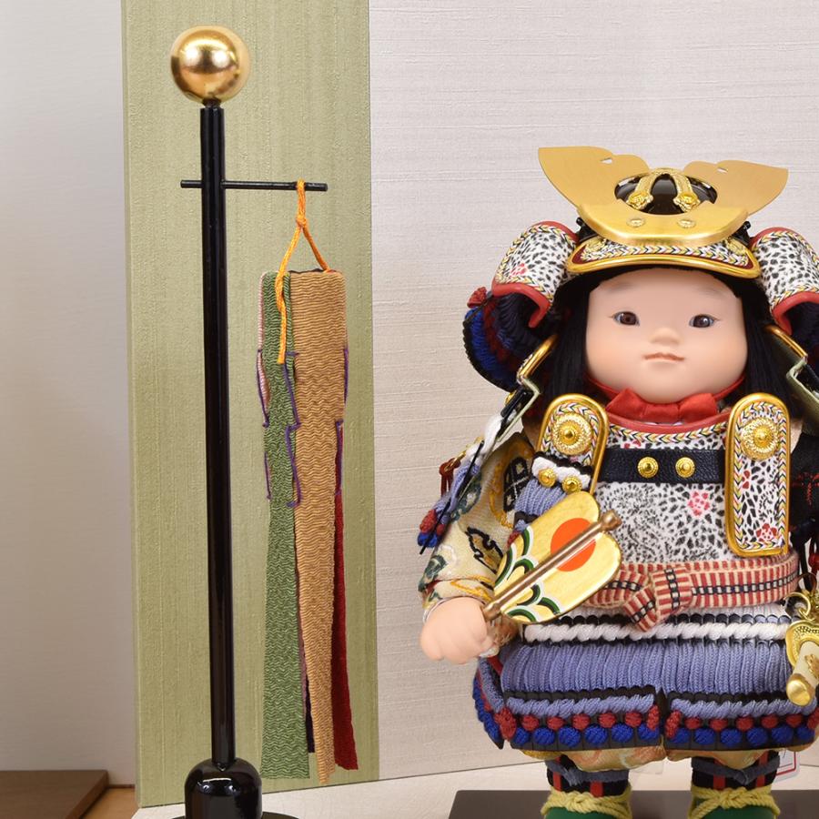 五月人形　大将人形　兜　鯉のぼり 五月人形 大将飾り コンパクト 5月人形 子供大将 幸一光 天 こいのぼり