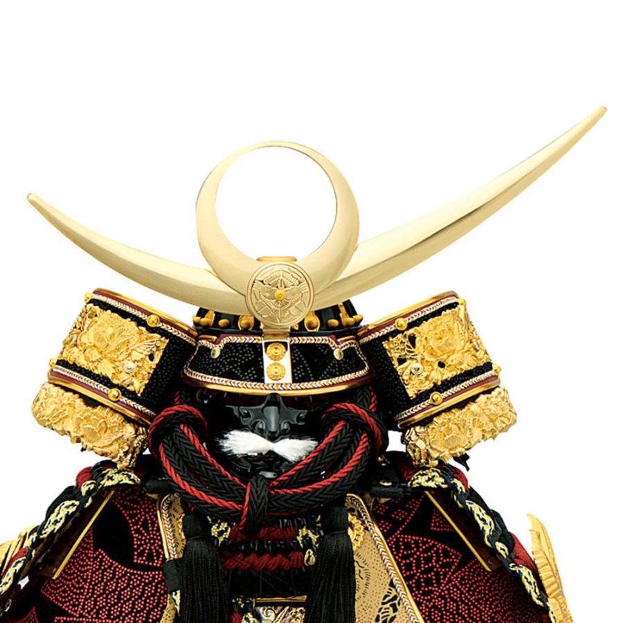 五月人形 コンパクト 鎧飾り 7号 上杉鎧 武将 おしゃれ モダン カッコいい 豪華 インテリア