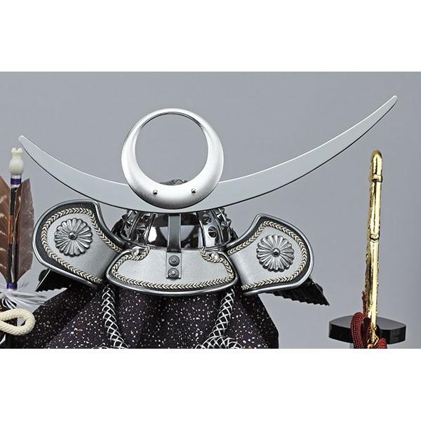 五月人形 コンパクト 兜 ケース飾り 上杉謙信 ケース入り 兜飾り