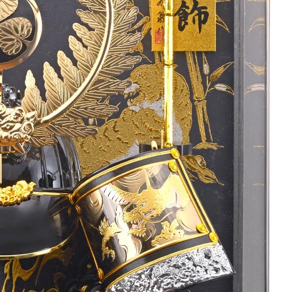 五月人形 徳川家康 着用兜 着用 ケース飾り コンパクト アクリルケース