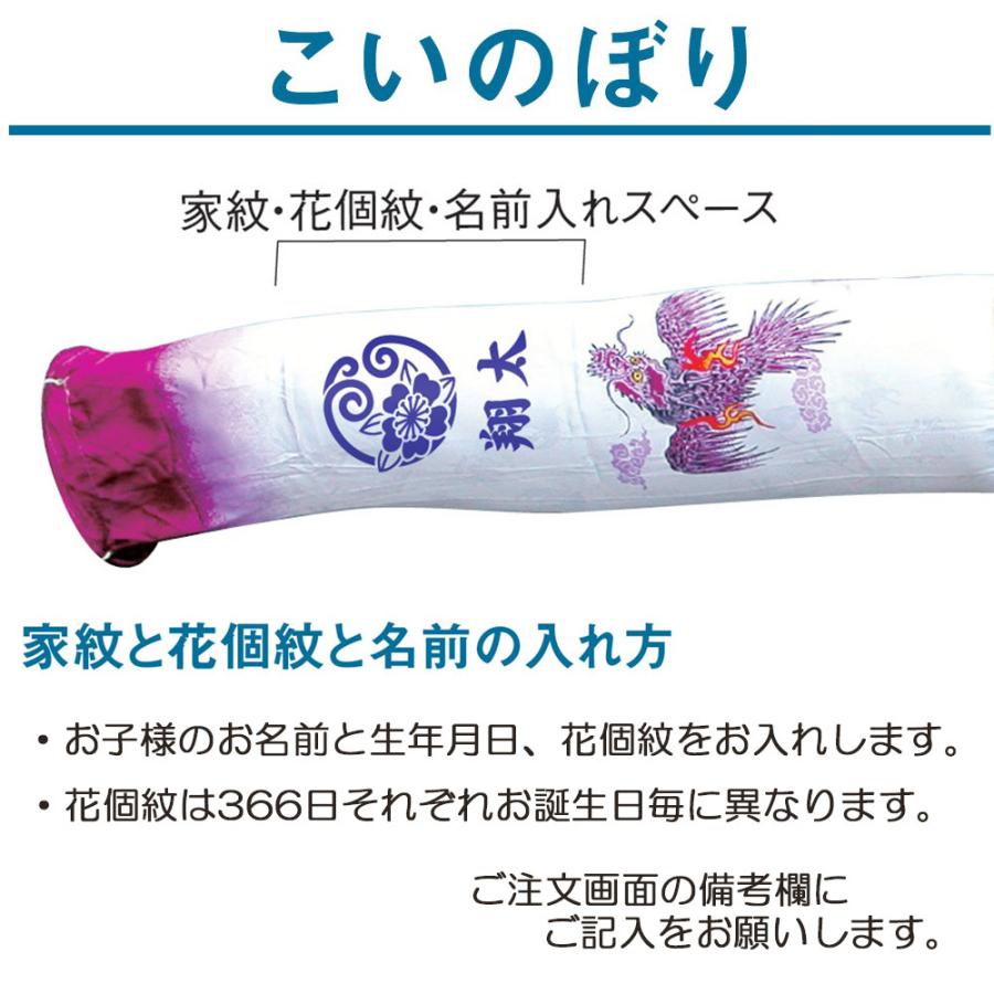 鯉のぼりこいのぼり 庭用 コンパクト にわデコ 千寿 撥水加工 おしゃれ 簡単設置 1.2m 7点セット商品 かわいいの画像