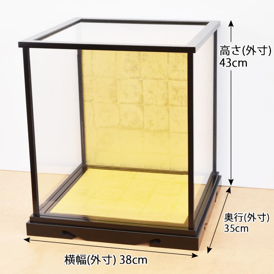 人形ケース ガラスケース カブセ式 鏡 五月人形ケース 雛人形ケース