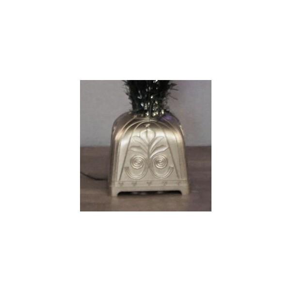 クリスマスツリー　ブラックファイバーツリー120ｃｍ（ブルーＬＥＤ20球付） 