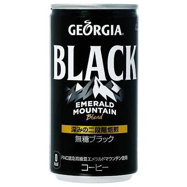 ジョージア エメラルドマウンテン ブレンド ブラック185g缶 30本入り