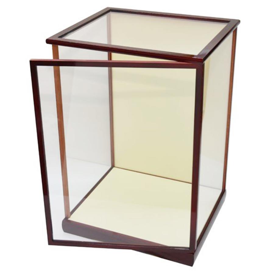 人形ケース ガラス人形ケース 幅 間口45奥行40高60cm(ガラス寸法）内