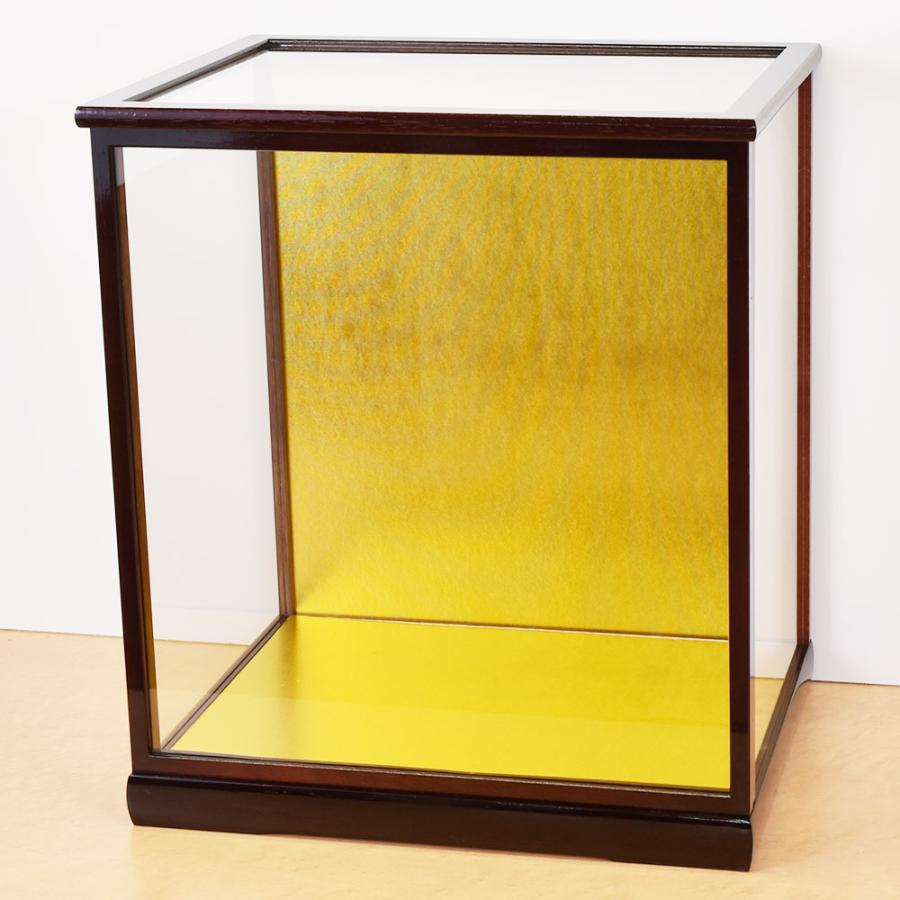 人形ケース ガラス人形ケース 幅 間口36奥行27高40cm(ガラス寸法）内