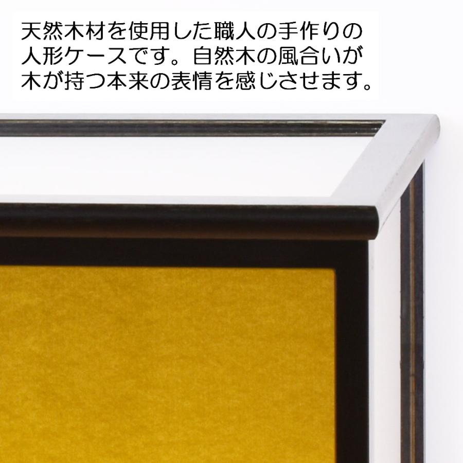 人形ケース ガラス人形ケース 幅 間口40奥行20高27cm(ガラス寸法）内