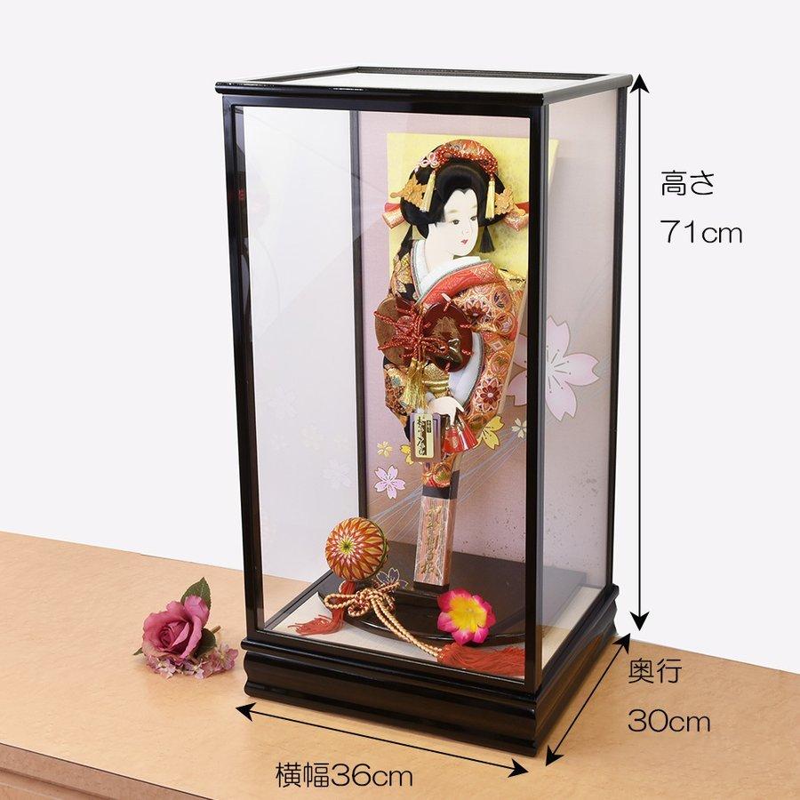 初正月＊羽子板飾り＊18号＊黒檀ケース 初正月＊羽子板飾り＊18号＊黒檀ケース