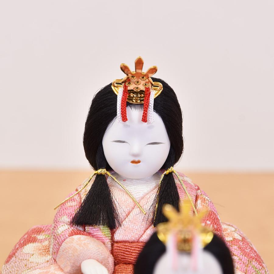 ひな人形　平安雛　一秀作　江戸木目込人形　ひな祭り　日本人形　ケース入り（G58 ひな人形 平安雛 一秀作 江戸木目込人形 ひな祭り 日本人形