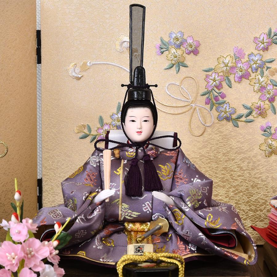 雛人形 コンパクト お祝い 収納飾り ひな人形 親王飾り お雛様